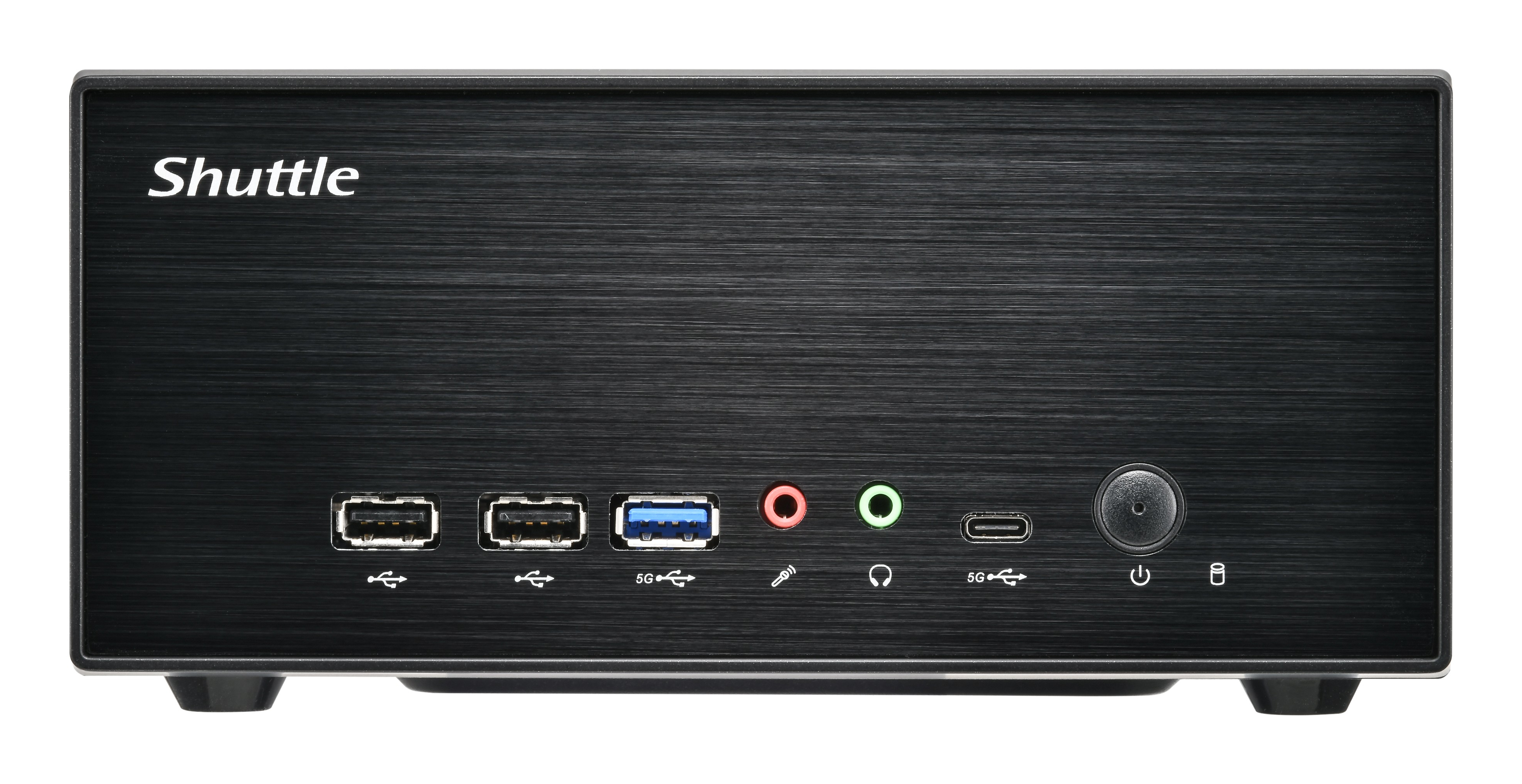 Shuttle XPC slim XB860G2 Barebone Intel B860 LGA 1851 Schwarz