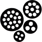 LAPP Mehrfachdichteinsatz M32 Nitril-Butadien-Kautschuk Schwarz SKINTOP® DIX-M32 1 St. (53332850)