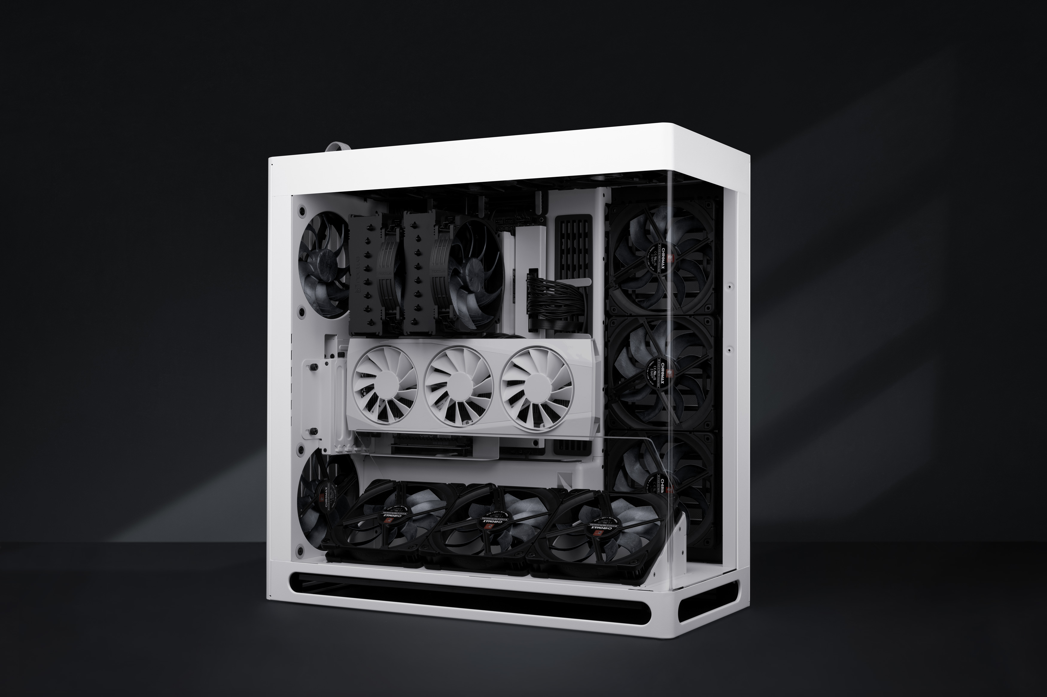 Noctua NF-A14x25 G2 PWM chromax.black 140 mm Gehäuselüfter Schwarz