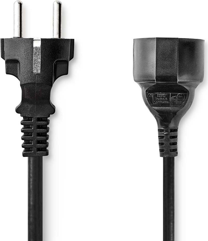 Nedis CEGL10200BK50 Stromkabel Schwarz 5 m CEE7/7 (CEGL10200BK50)