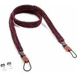 C-ROPE Kameragurt Traveler aus Paracord 125cm Red Dots retail (CRP-TRL-125-BLR)
