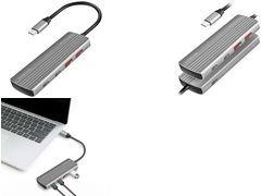 LogiLink USB 3.2 Gen2 Hub 4+1-Port aluminium (UA0413)