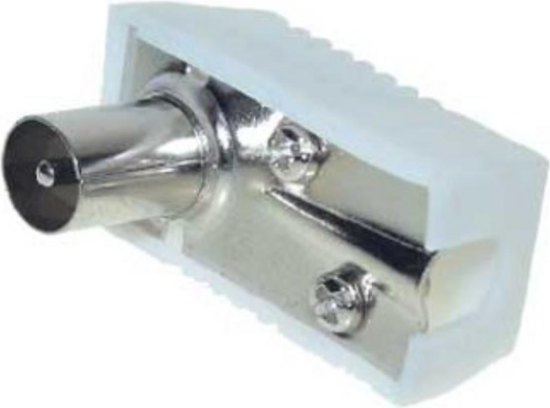 ShiverPeaks S/CONN maximum connectivity Koaxial-Winkelstecker, Schraubanschluß (82020)