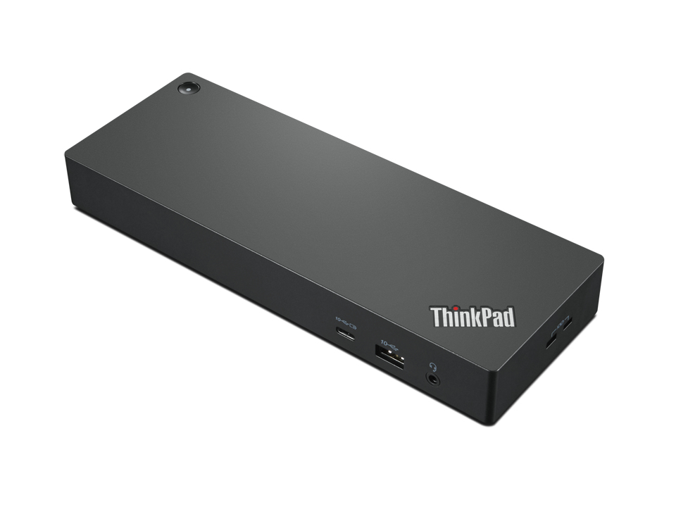 Lenovo ThinkPad Thunderbolt 4 Workstation Dock Schwarz, Rot