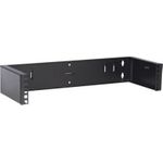DSIT 2 HE, 19” Montagerahmen für Wandbefestigungen ohne Schaniere - 180mm Tief (DS-WMB2-S) (geöffnet)