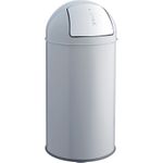 Helit the dome 30 l Rund Edelstahl Grau - Metallisch (H2401787)