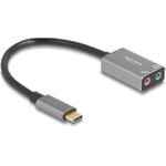 Delock Adapter USB-C auf Klinkenstecker (67071)
