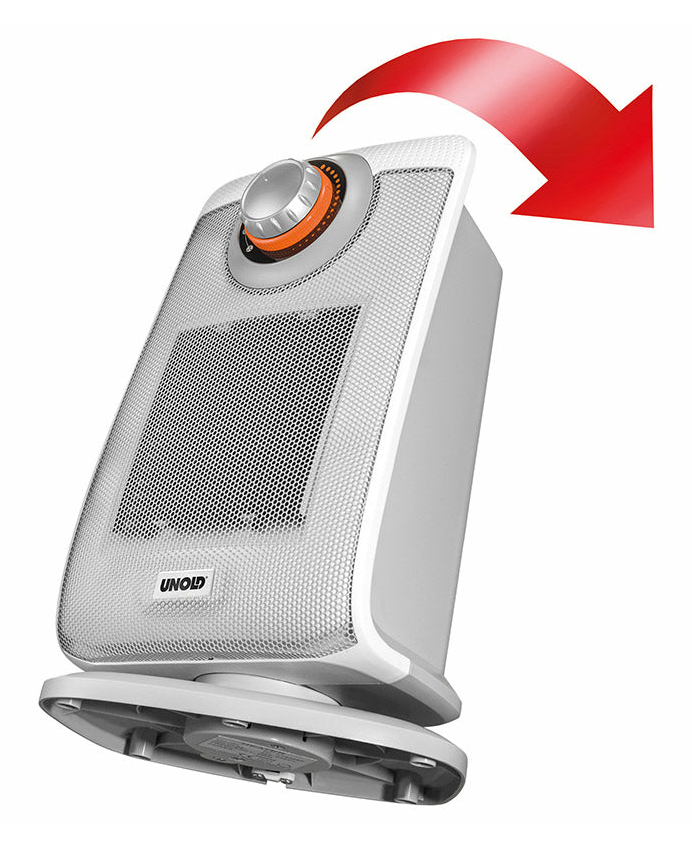UNOLD 86440 Keramik-Heizlüfter 2000 W Weiß