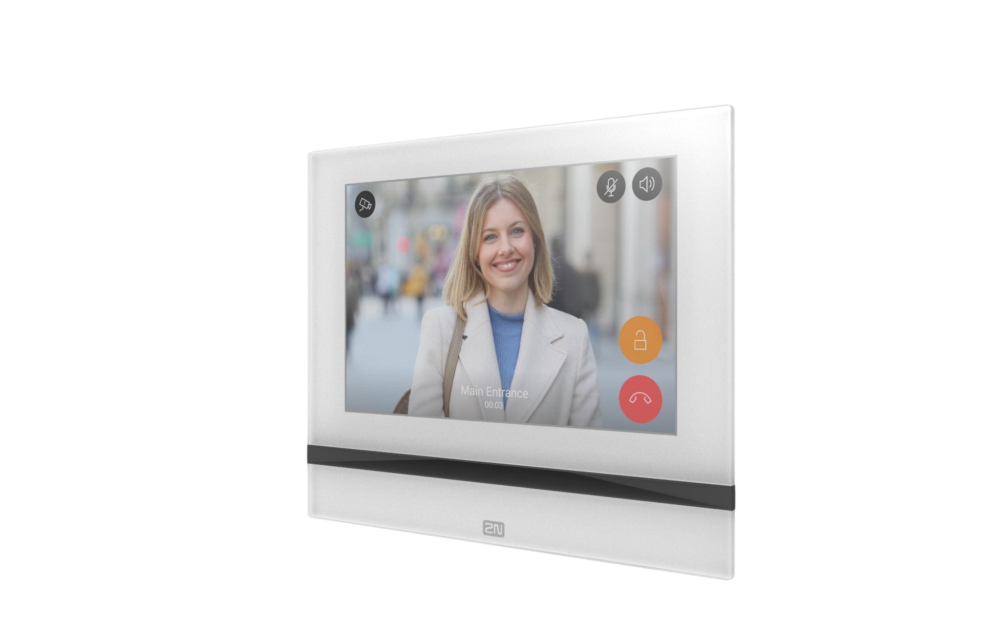 2N Indoor View 7" HD Touchdisplay Weiß