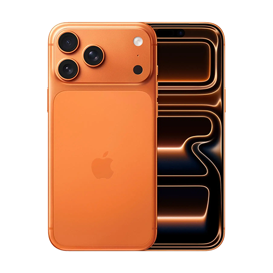 Apple iPhone 17 Pro Max 17,5 cm (6,9") Super Retina XDR Dual-SIM A19 Pro – 256 GB – 12 GB RAM – Cosmic Orange – EU (MFYN4HX/A)