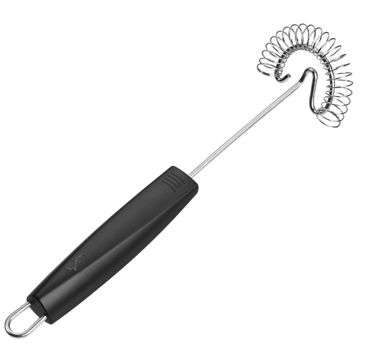 Lurch Spiralbesen TANGO Schwarz, Silber