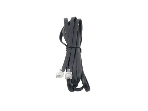 ARTDEV KABEL-RJ12-RJ12-2M RJ12-RJ12 Datenkabel 2 m Schwarz