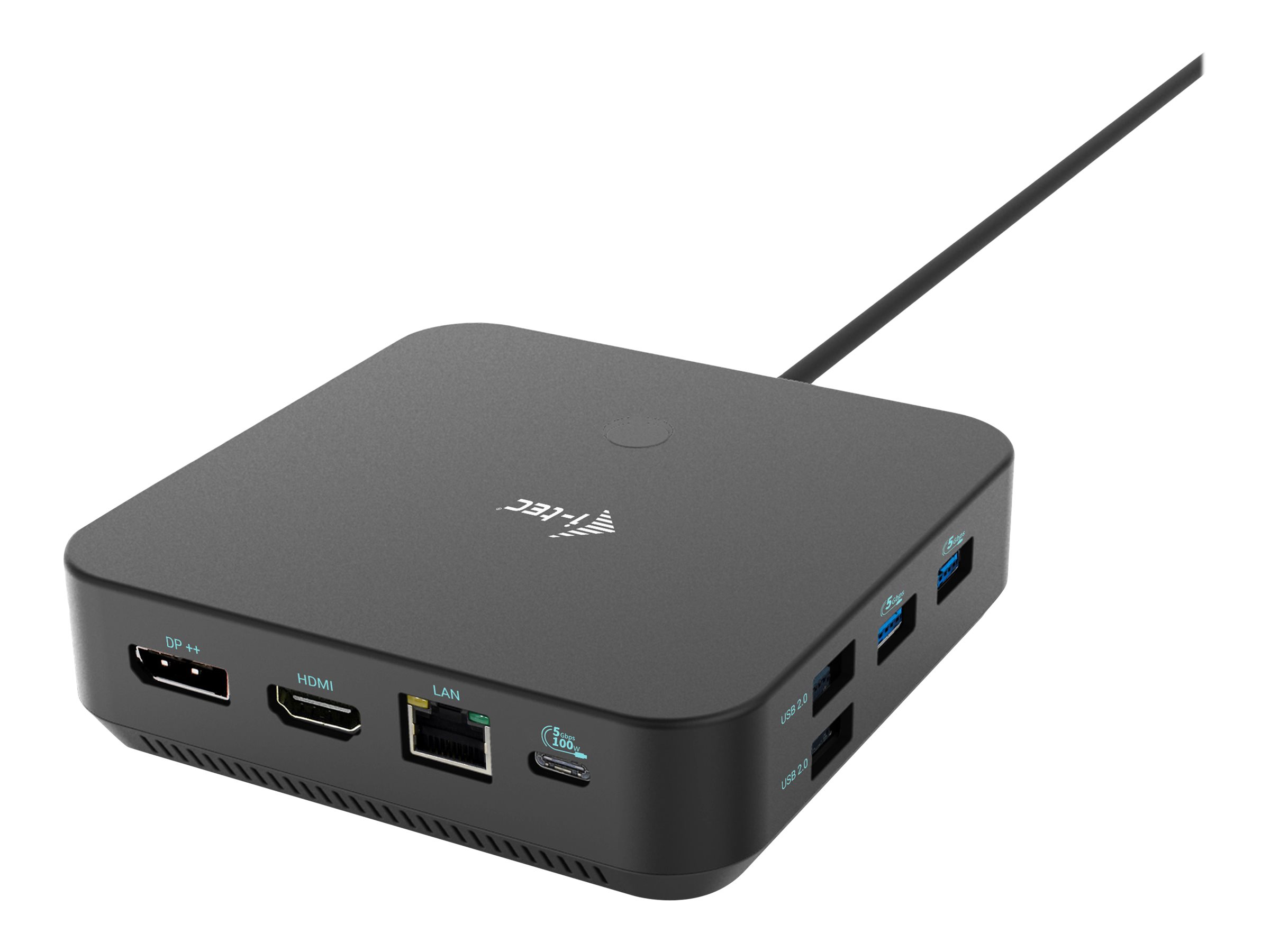 i-Tec C31TRI4KDPDPRO100 Dockingstation Schwarz