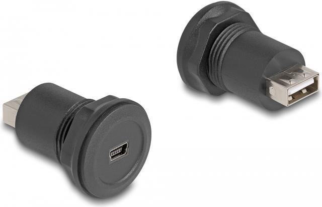 Delock USB-Adapter USB (W) zu mini-USB Typ B (W) (66742)