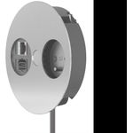 Bachmann Abdeckscheibe Chrom matt 931.003 (931.003)