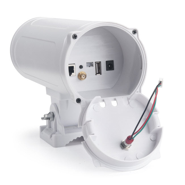 DRAGINO DLOS8N-868-EC25-E Outdoor LoRaWAN Gateway mit 4G Weiß
