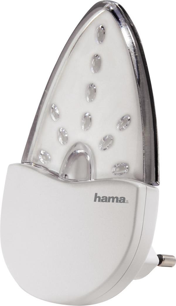 Hama Amber. Für die Nutzung im Innenbereich geeignet, Deckenform: oval. Leuchtmitteltyp: LED. Eingangsspannung: 230 V. Produktfarbe: Weiß (00113960)