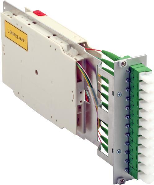 EFB-Elektronik Moduleinschub 3HE/7TE, 9/125µ OS2, 6x LC Duplex blau Hersteller: EFB Elektronik (B88921.12)