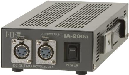 IDX Stand-Alone 2 XLR Output Camera AC Adaptor, 100W/13.8V (IA-200a)