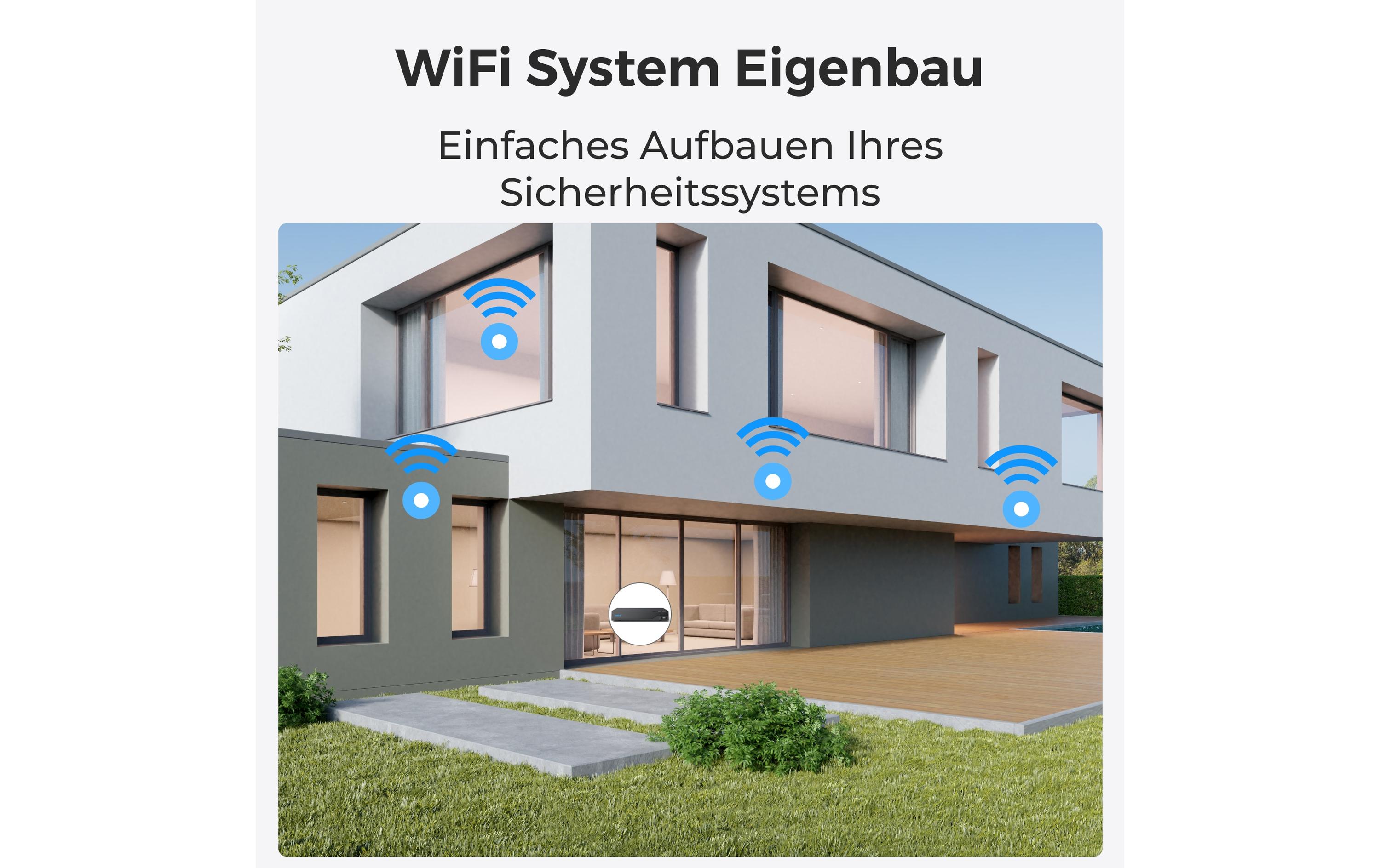 Reolink W430 Dome IP-Sicherheitskamera 4K 3840 x 2160 Pixel Außenbereich Weiß