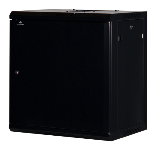 Rockstable RS19-6412S 12HE 19" Wandschrank 60 kg Traglast Stahl Schwarz