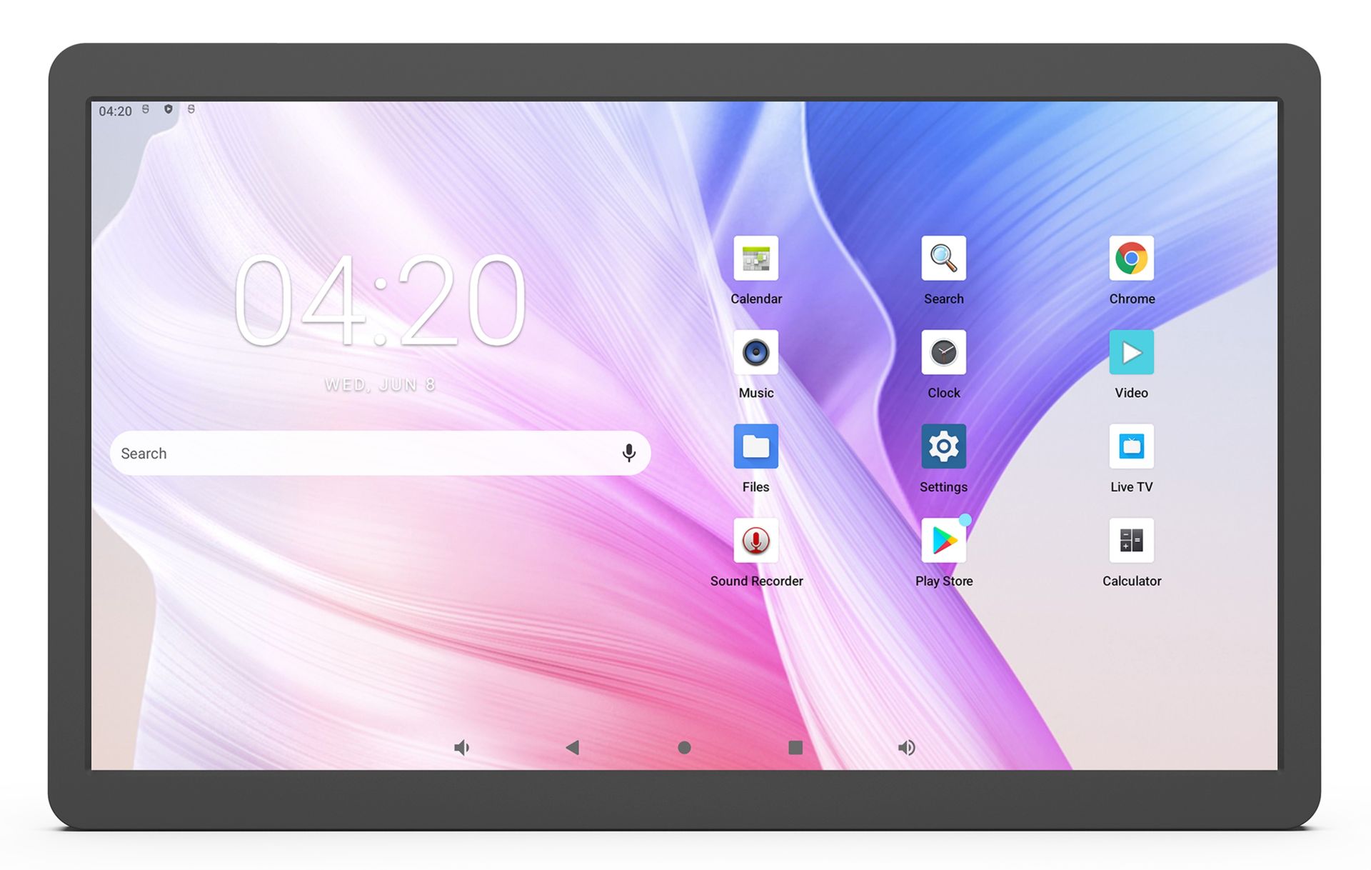 ALLNET Speedy 140-B Performance Display 14 Zoll Android 14 RK3576S PoE HDMI In NFC schwarz