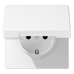 JUNG LS 1520 BFKL WWM Steckdose Typ F Weiß (LS1520BFKLWWM)