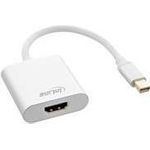 Mini DisplayPort HDMI Adapterkabel Aluminium mit Audio (17193W)