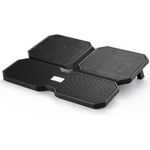 DeepCool MULTI CORE X6 Llaptop-Kühlpad 39,6 cm (15.6") Schwarz (DP-N422-MCX6)