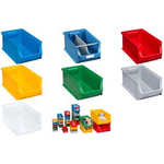 allit Sichtlagerkasten ProfiPlus Box 4, aus PP, transparent Größe 4, Nutzlast: 25 kg, Auflast: 100 kg, stapelbar, - 1 Stück (456263)