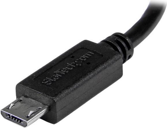StarTech.com 20,30cm (8") USB OTG Cable Micro USB to Mini USB M/M (UMUSBOTG8IN)