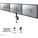 Neomounts NM-D135D3BLACK 3fach Monitor-Tischhalterung 25,4 cm (10) - 68,6 cm (27) Neigbar, Schwenkbar Schwarz