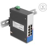 Delock 80163 Industrie Switch RJ45 für Hutschiene (80163)