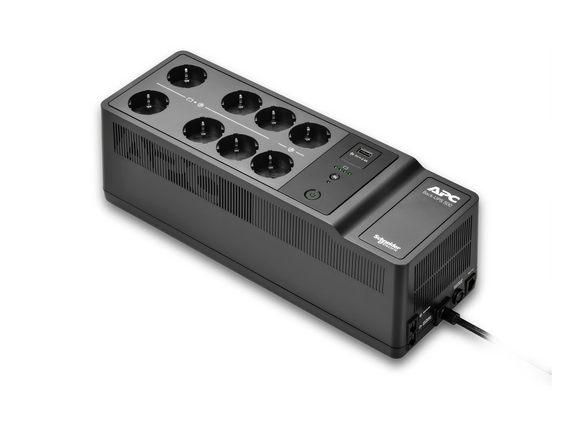 APC Back-UPS BE500G2-GR 500 VA 300 W Schwarz