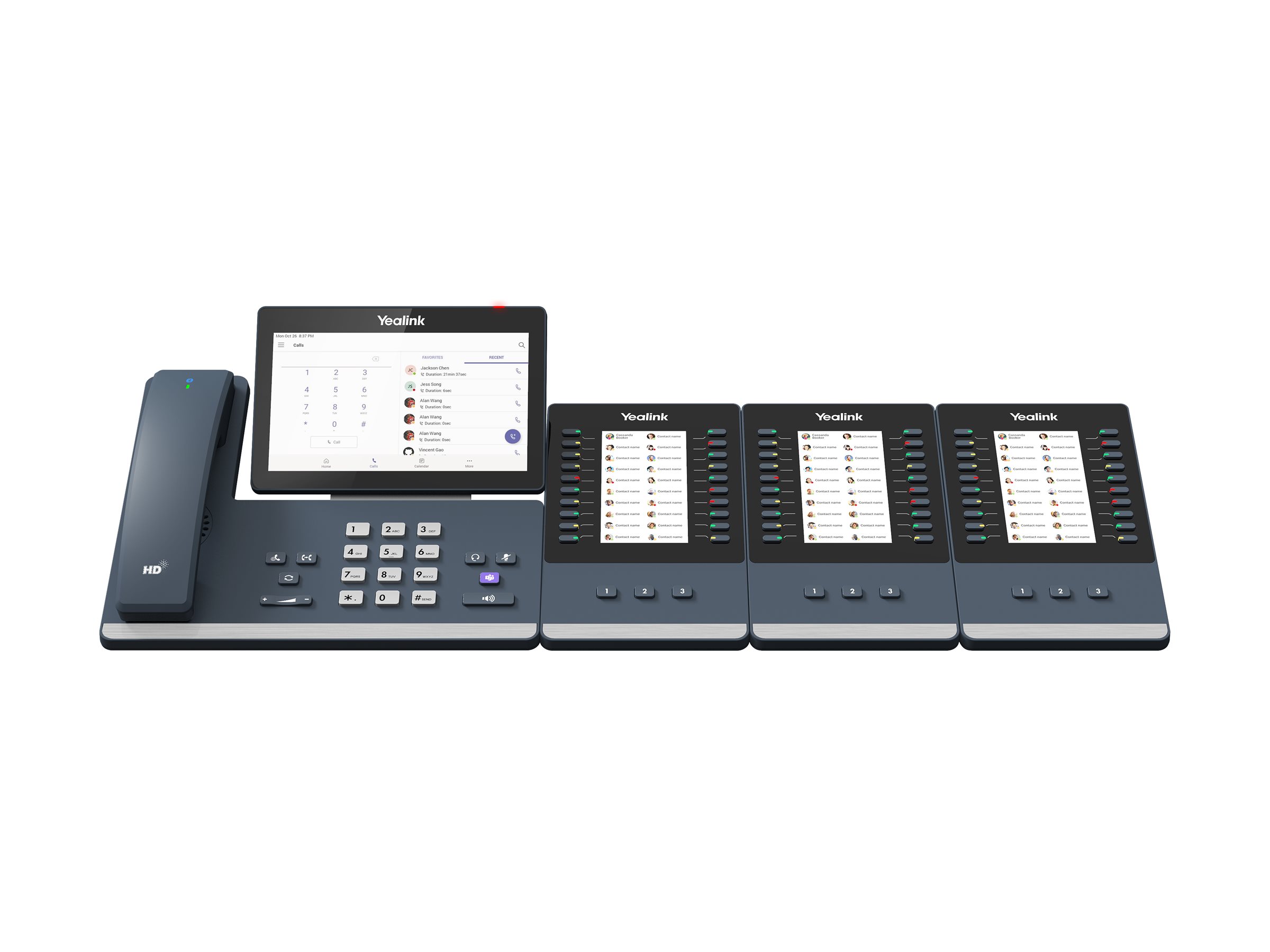 Yealink MP58-WH E2 VoIP-Telefon Teams Edition Classic Gray