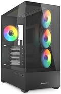 Sharkoon AK6 RGB Black ATX schwarz (4044951041695)