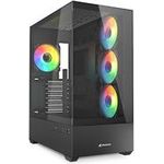 Sharkoon AK6 RGB Black ATX schwarz (4044951041695)
