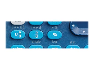 Texas Instruments TI-34 MultiView Wissenschaftlicher Taschenrechner Blau, Weiß