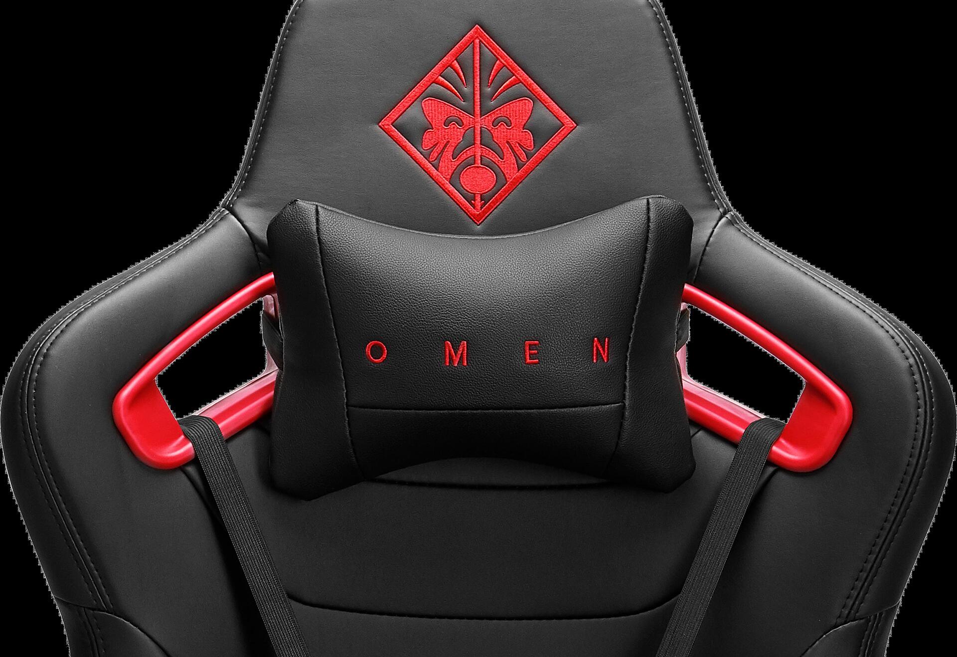 HP OMEN by Citadel Gaming Chair PC-Gamingstuhl Schwarz - Rot (6KY97AA)