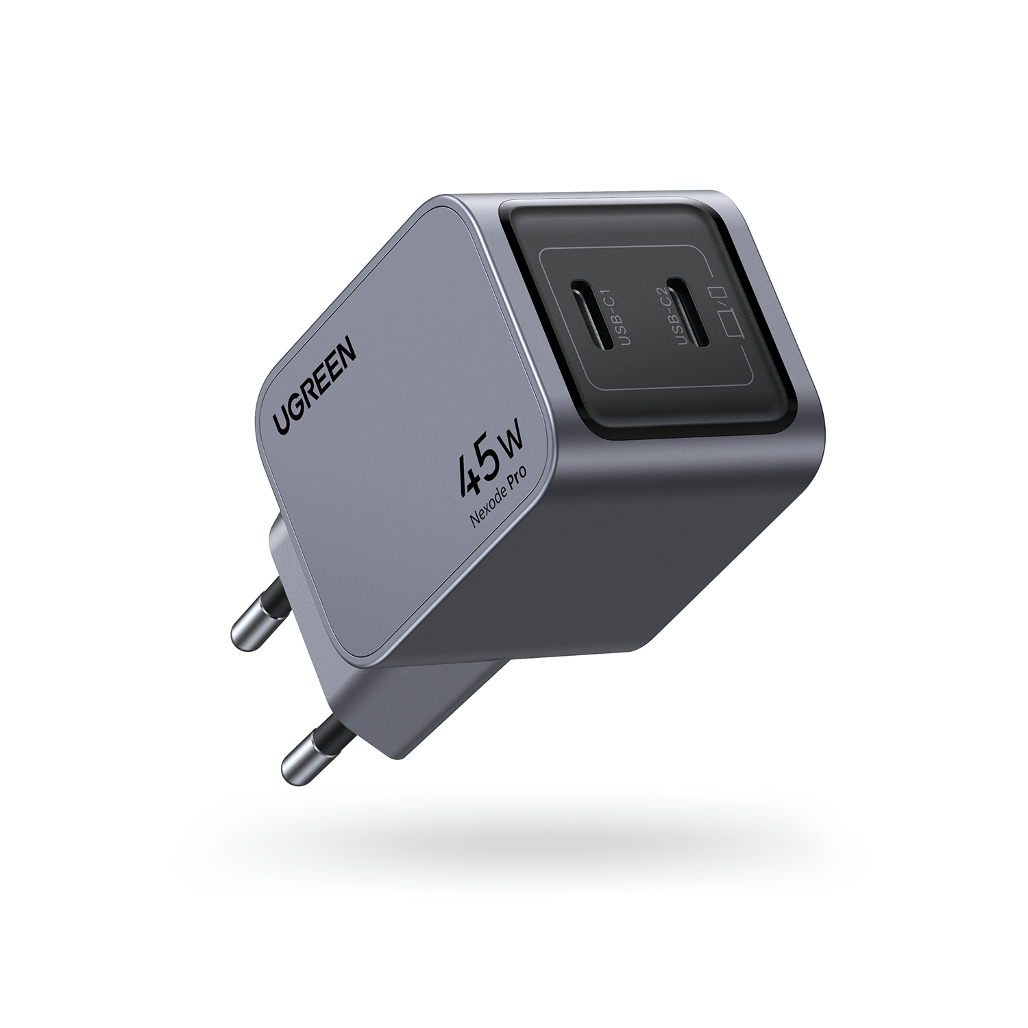 Ugreen Nexode Pro X707 45 W USB-C GaN Ladegerät Grau