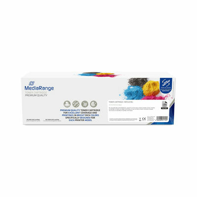 MediaRange MRHPTCF217A Tonereinheit kompatibel zu HP CF217A/17A Schwarz