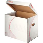 Esselte Leitz 10 Archivcontainer weiß 39.8 x 28.0 30.2 cm (128911)