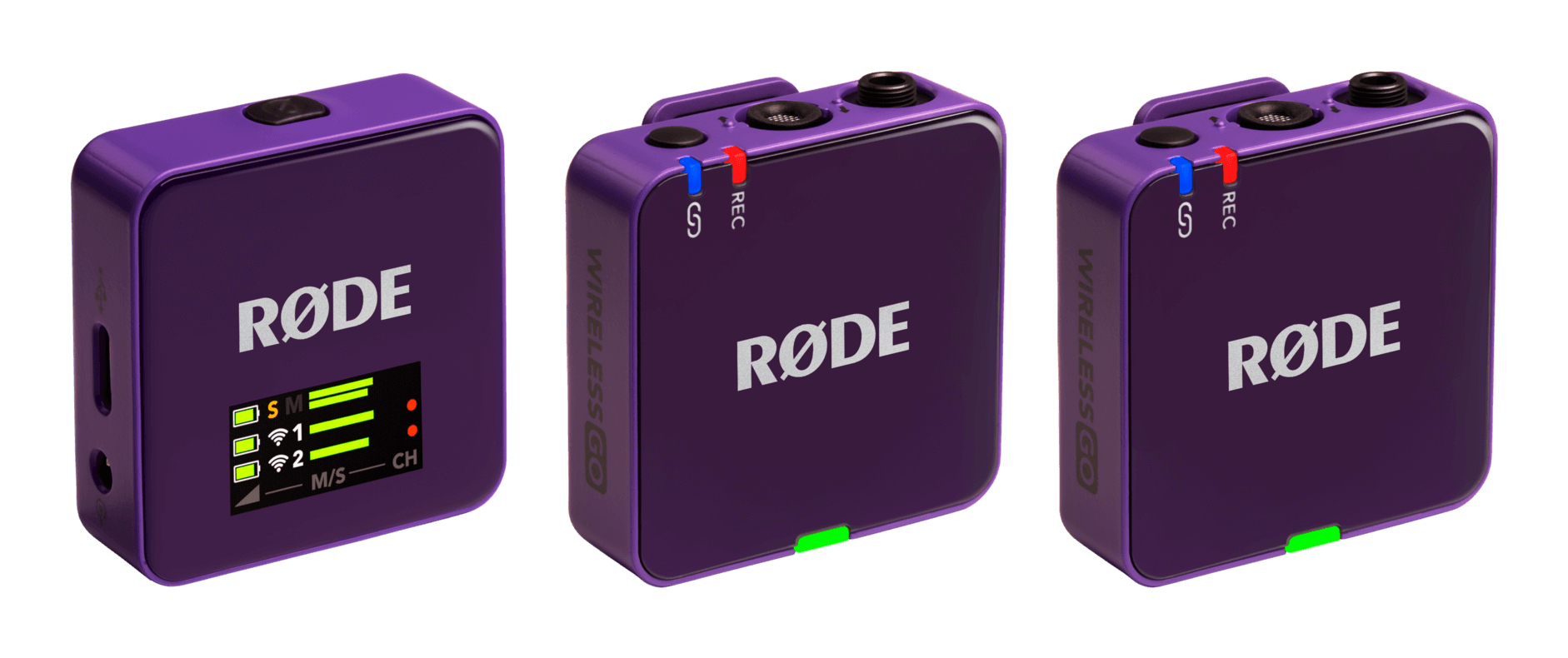 RODE Wireless GO Gen 3 Purpur