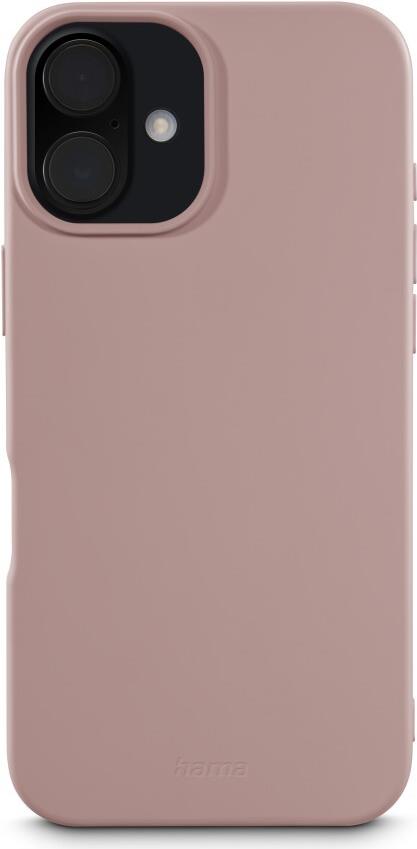 Hama Handyhülle Fantastic Feel für Apple iPhone 16, Nude (00123757)