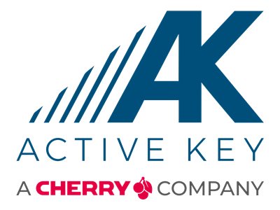Active Key MTA AK-C8112F Kabellose Tastatur RF Wireless DE-Layout Weiß