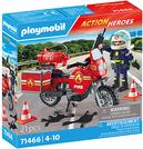 PLAYMOBIL 71466 City Action Feuerwehrmotorrad am Unfallort (71466)