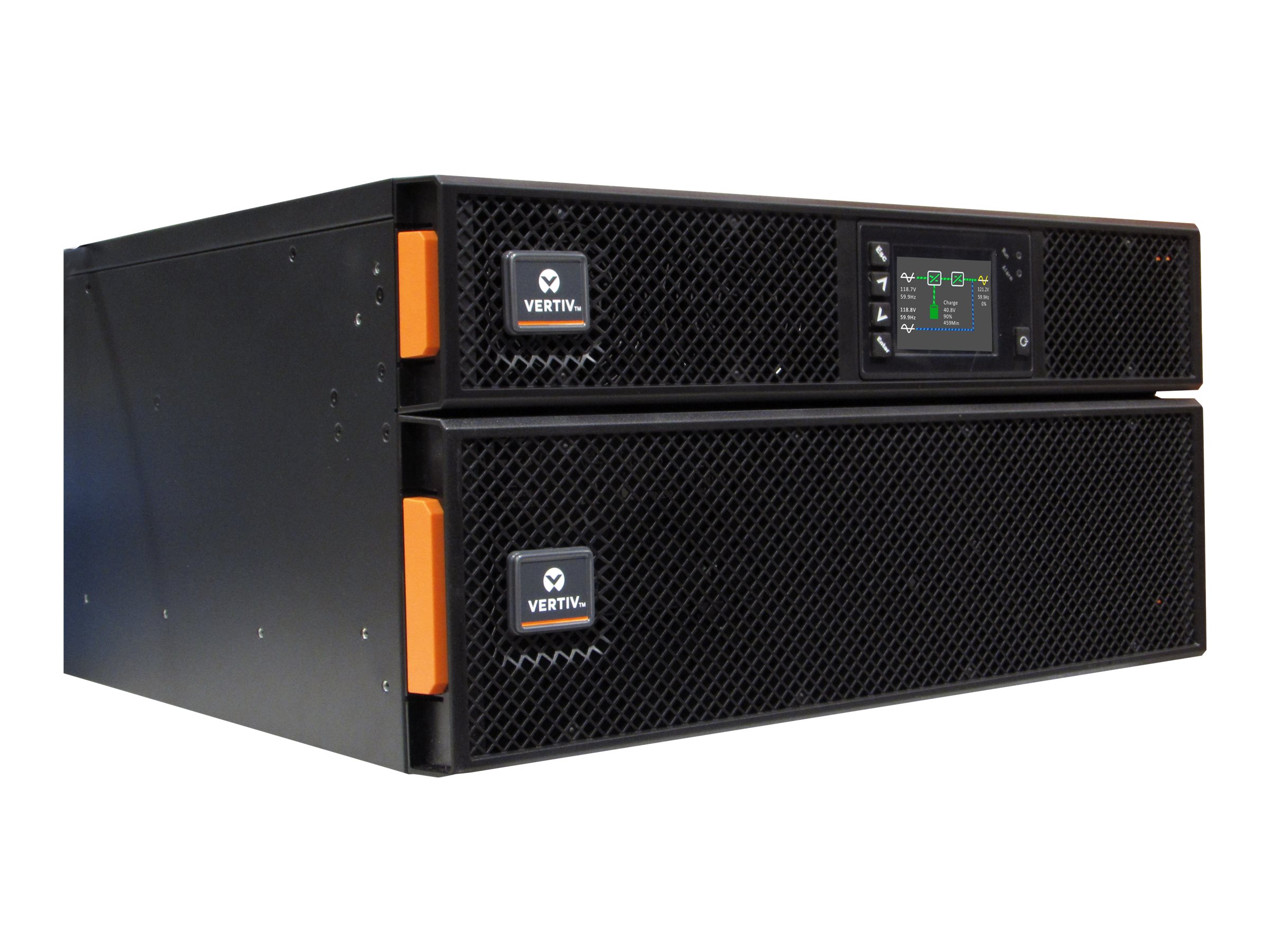 Vertiv Liebert GXT5 USV 5000 VA 5000 W 230V Online Doppelwandler 5U Rack/Tower Schwarz