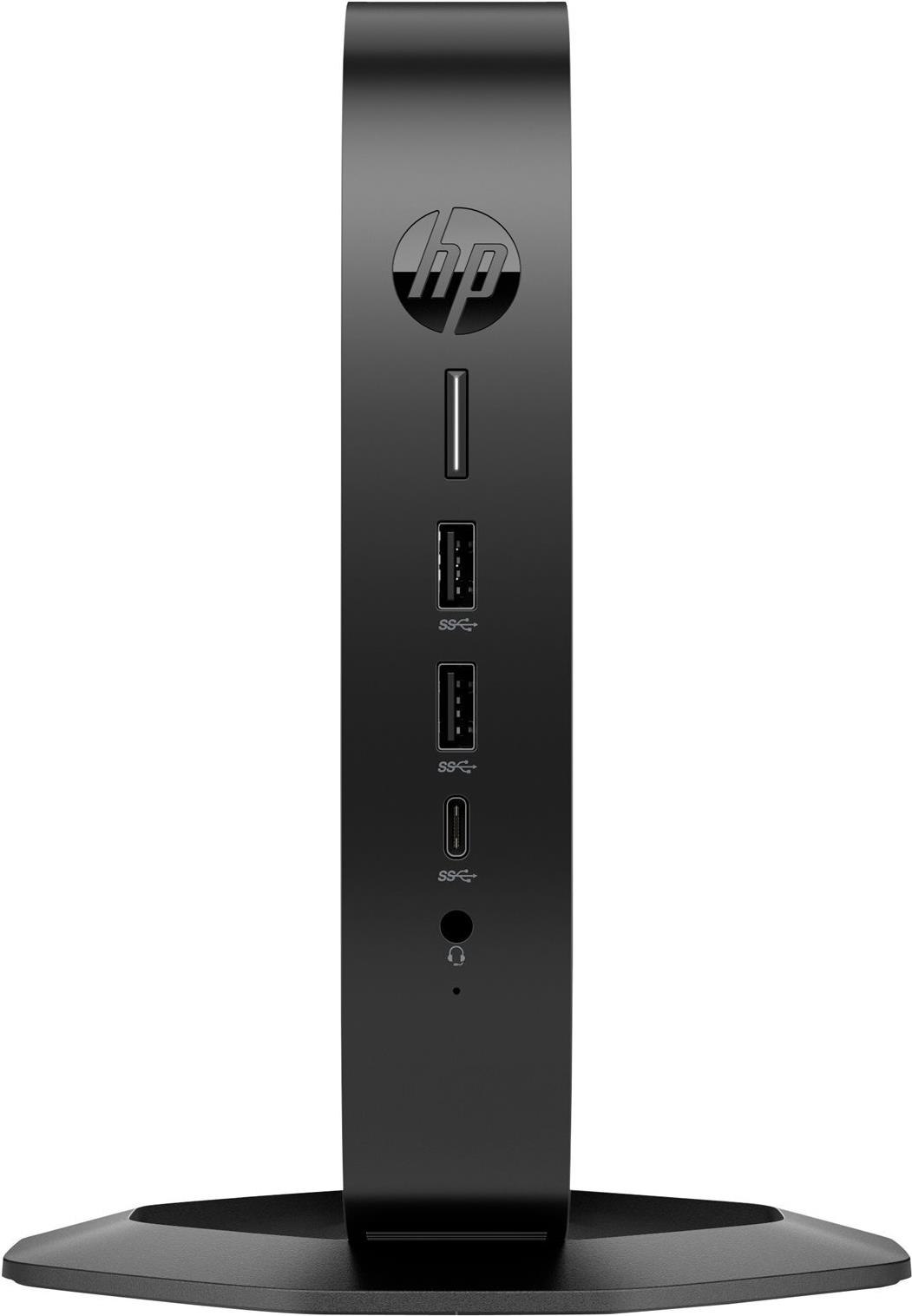 HP Elite t655 Thin Client SFF, AMD Ryzen Embedded R2314 2,1 GHz, 4 GB RAM, 32 GB eMMC, IGEL OS, Schwarz