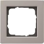 GIRA 021133 Abdeckrahmen 1f Gira E2 Edelstahl (21133)