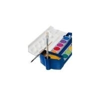 Pelikan Wasserbox WBB für Deckfarbkästen 735-K12 und 735-K24 mit Pinselköcher und Pinselablage (808246)